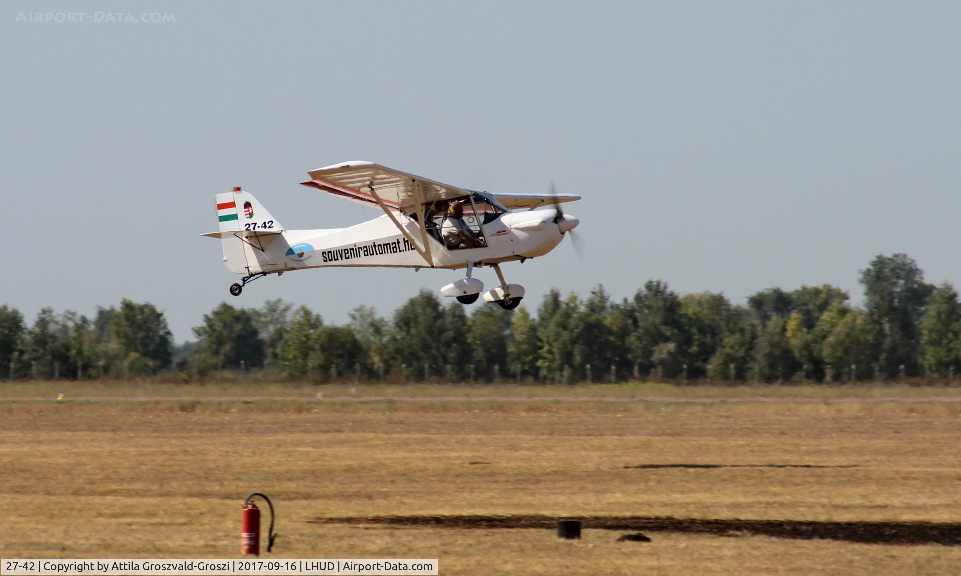 27-42, 2007 Apollo Fox C/N KO21006, Szeged Airport, Hungary - Air Show 2017
