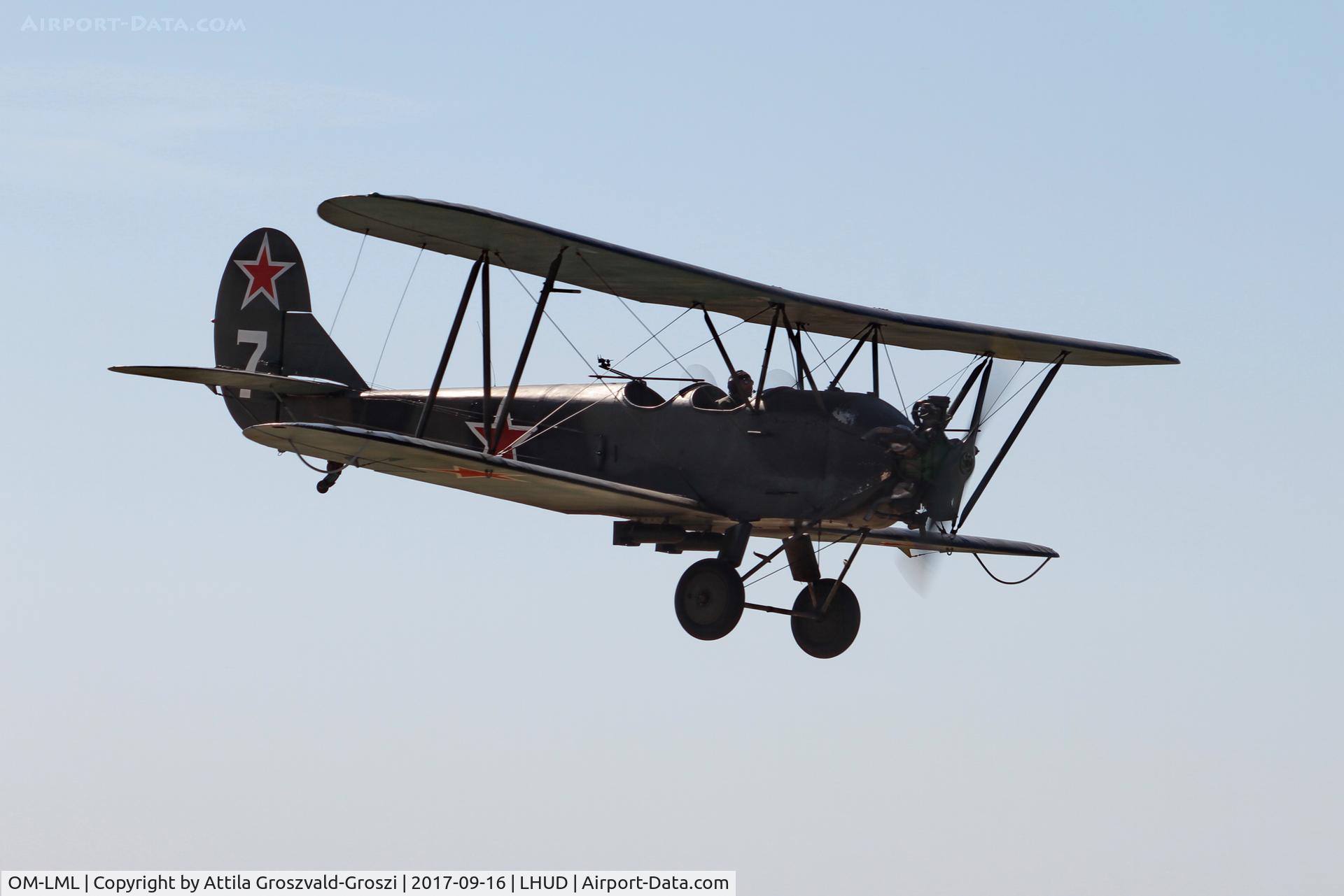 OM-LML, Polikarpov Po-2 C/N 01-03, Szeged Airport, Hungary - Air Show 2017