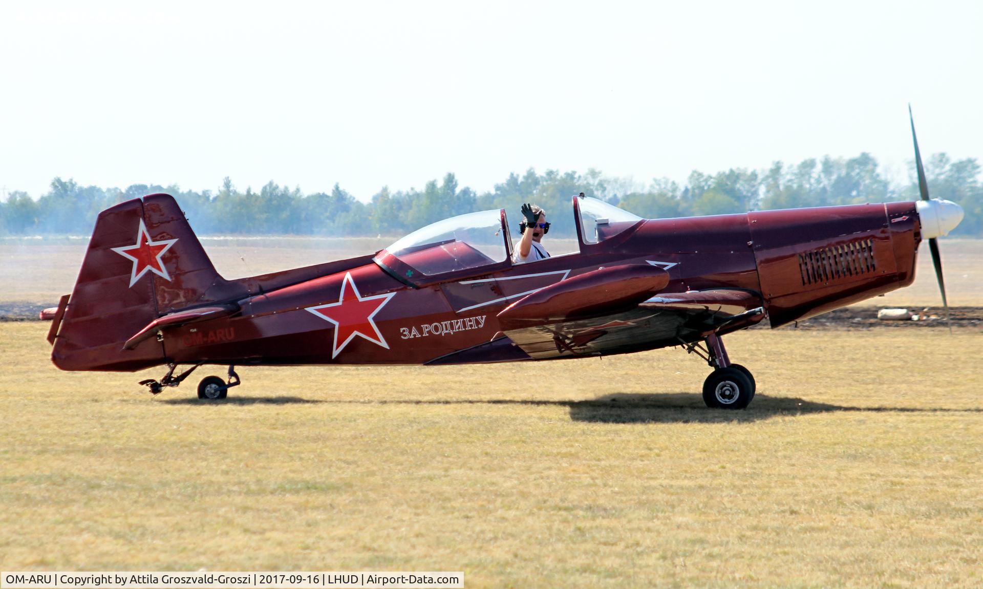 OM-ARU, Zlin Z-526AFS-V C/N 1213, Szeged Airport, Hungary - Air Show 2017