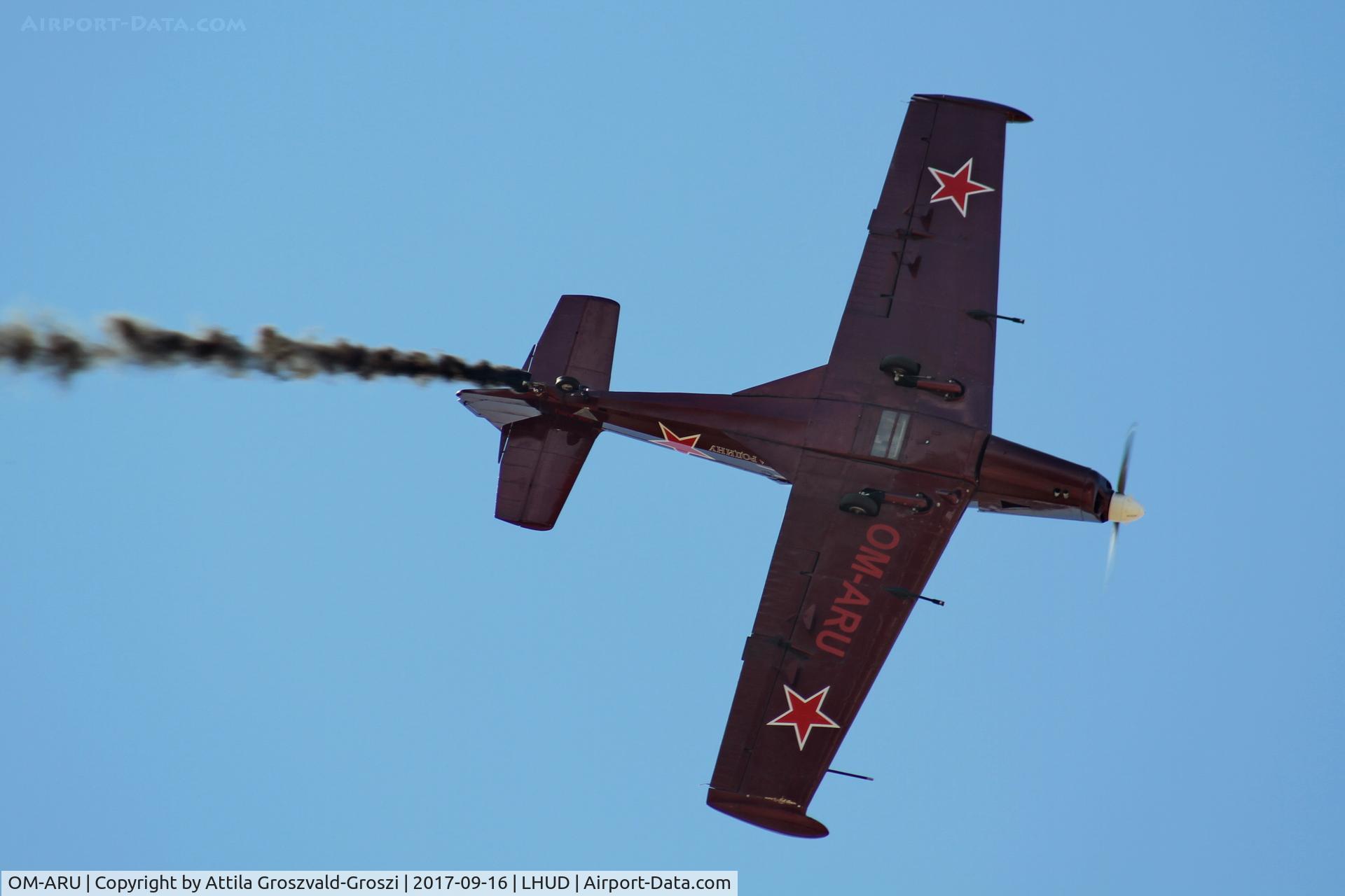 OM-ARU, Zlin Z-526AFS-V C/N 1213, Szeged Airport, Hungary - Air Show 2017