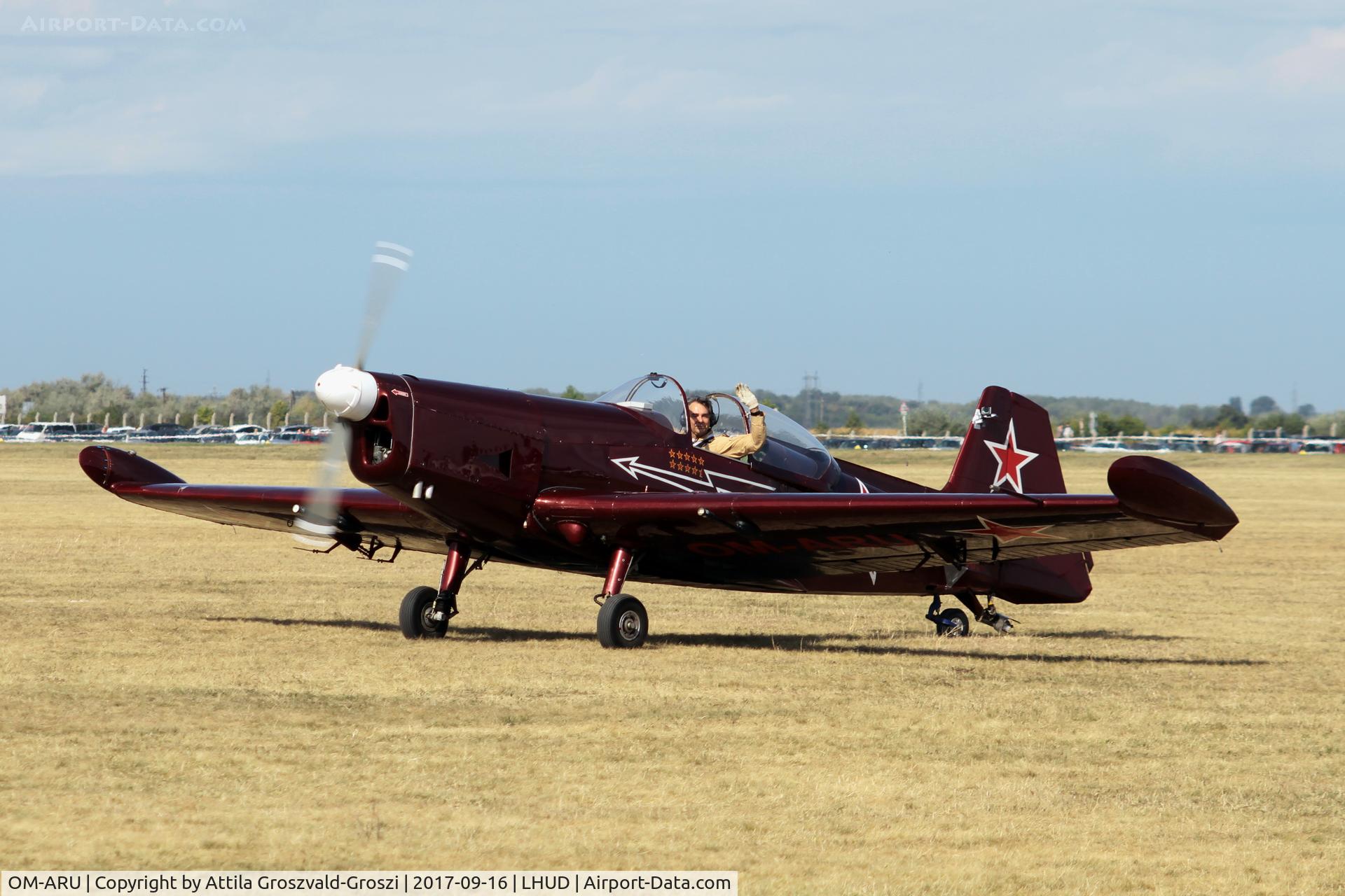 OM-ARU, Zlin Z-526AFS-V C/N 1213, Szeged Airport, Hungary - Air Show 2017