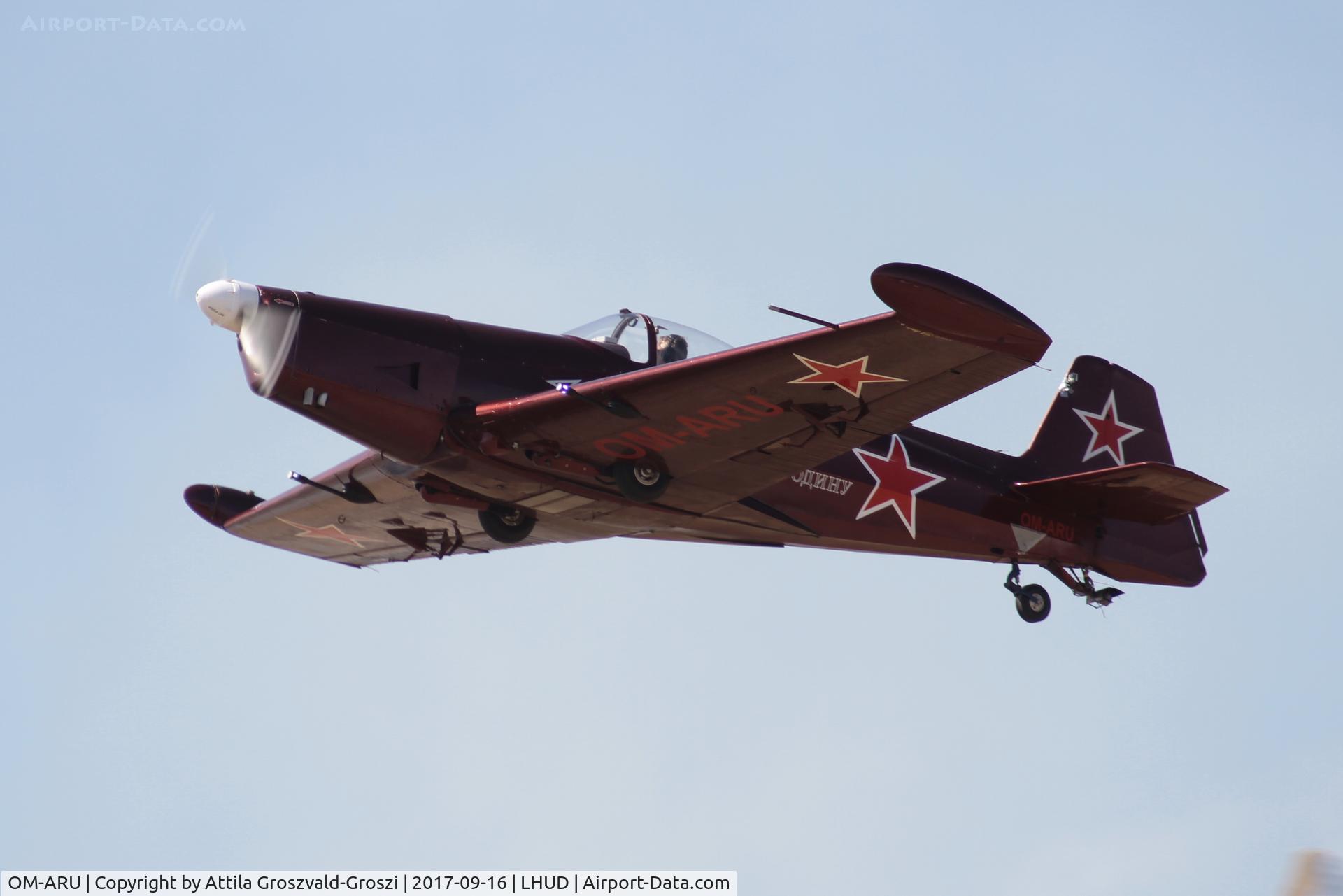 OM-ARU, Zlin Z-526AFS-V C/N 1213, Szeged Airport, Hungary - Air Show 2017
