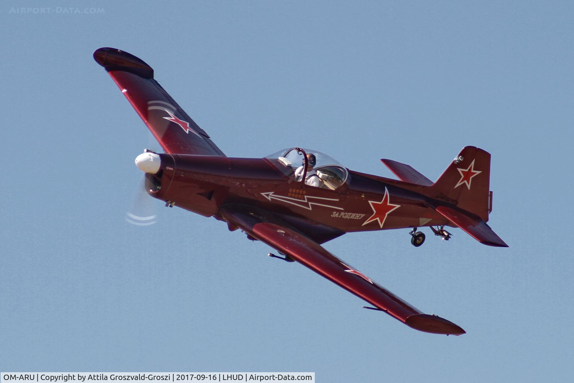 OM-ARU, Zlin Z-526AFS-V C/N 1213, Szeged Airport, Hungary - Air Show 2017