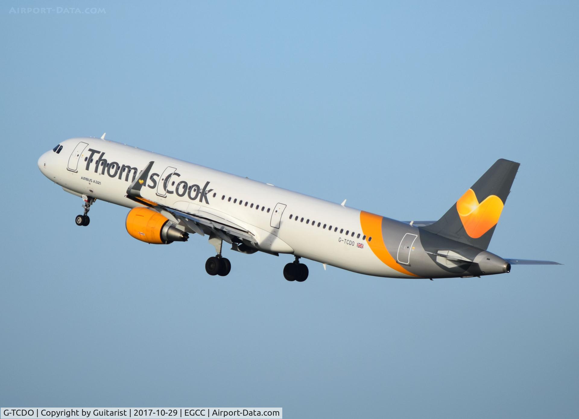 G-TCDO, 2016 Airbus A321-211 C/N 7055, At Manchester