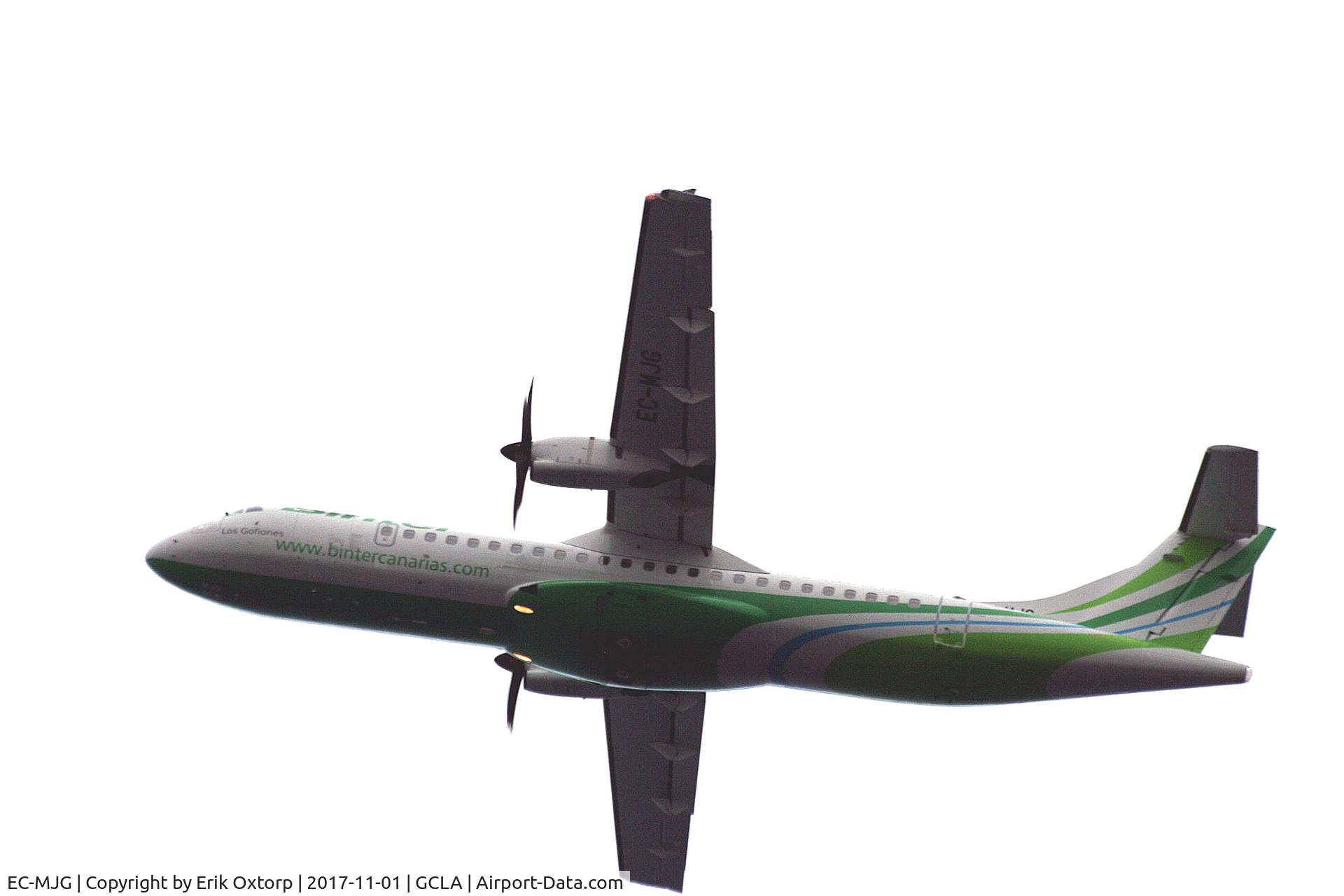 EC-MJG, 2015 ATR 72-600 (72-212A) C/N 1310, EC-MJG taking off in SPC