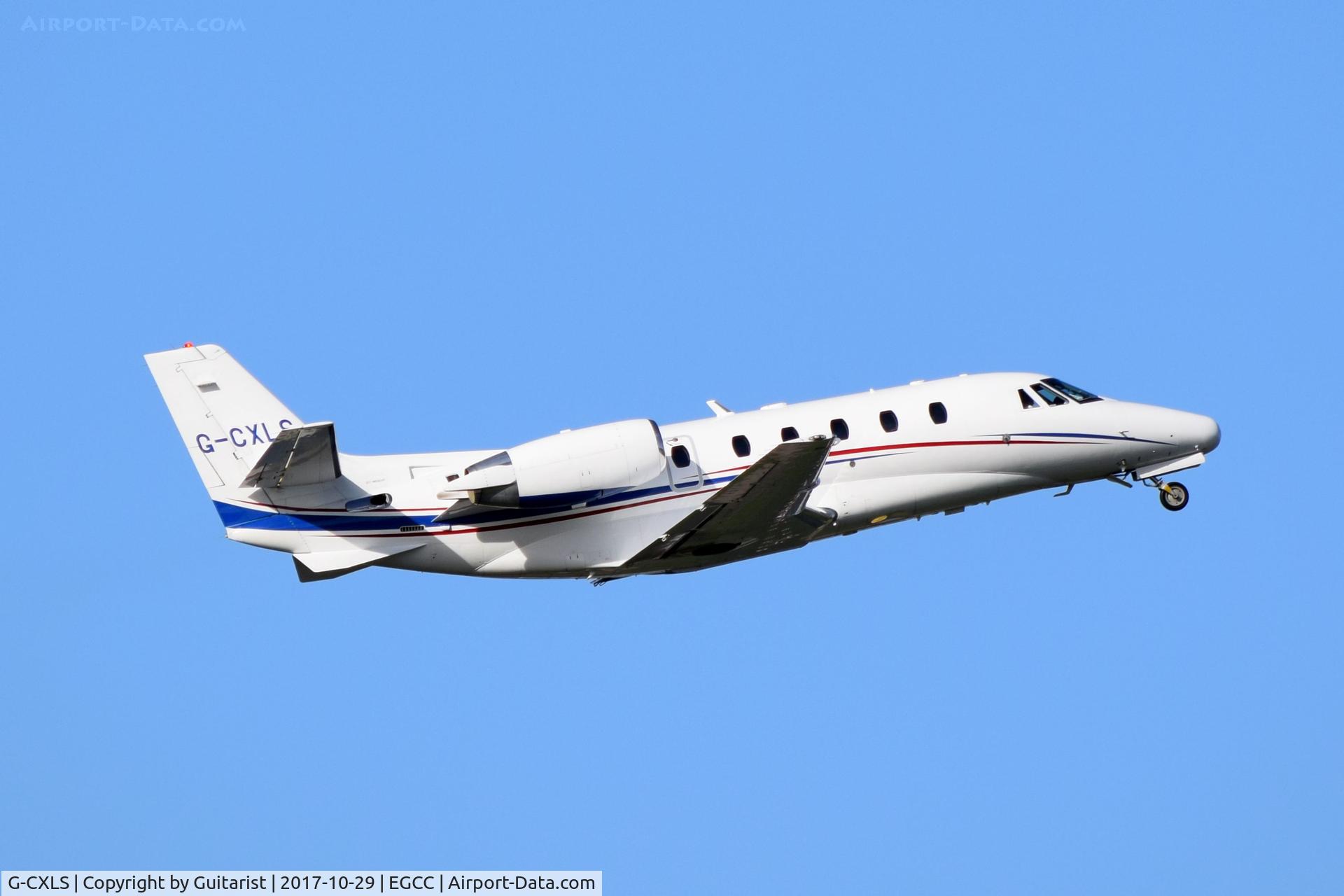G-CXLS, 2006 Cessna 560XL Citation XLS C/N 560-5613, At Manchester