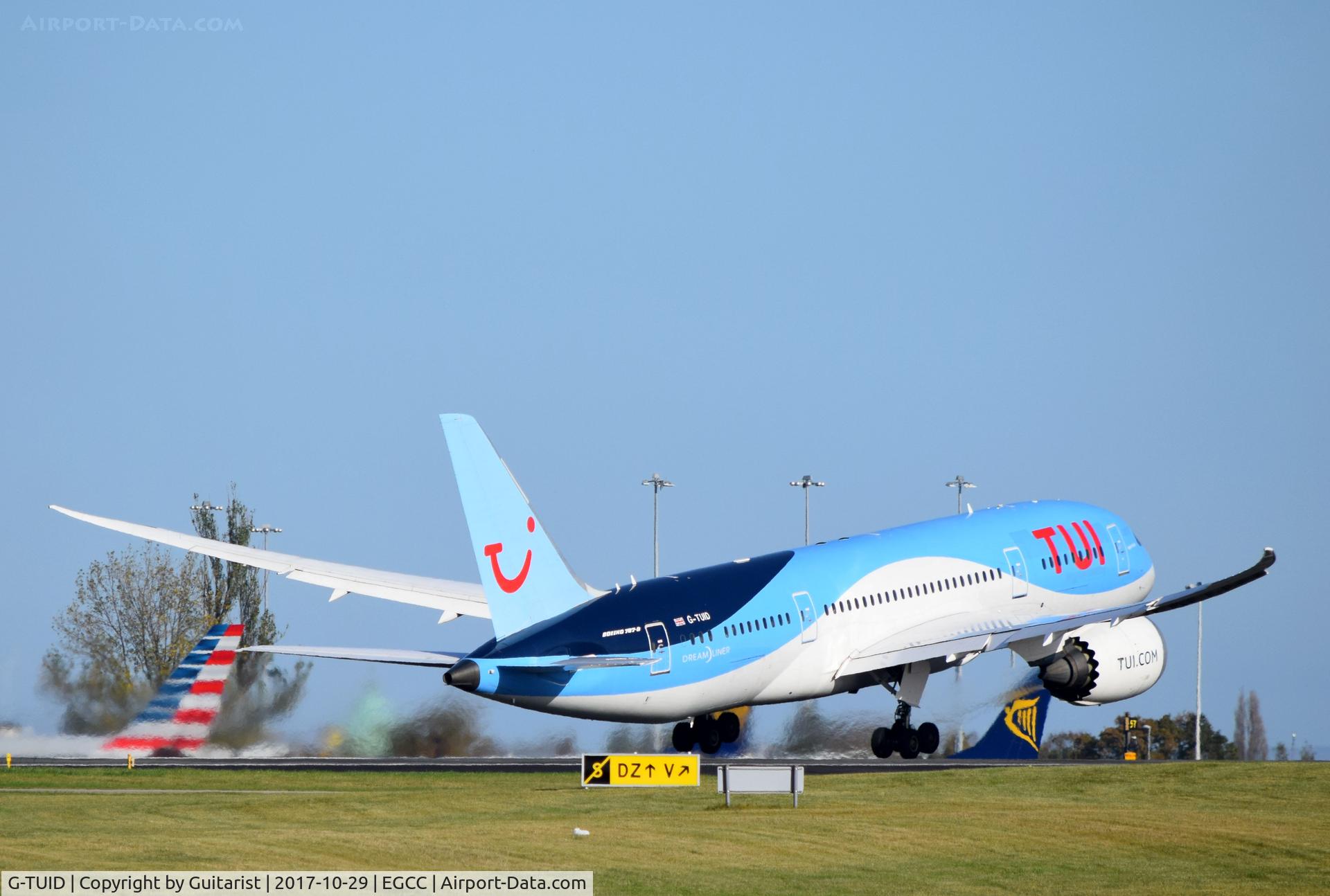 G-TUID, 2013 Boeing 787-8 Dreamliner C/N 36424, At Manchester