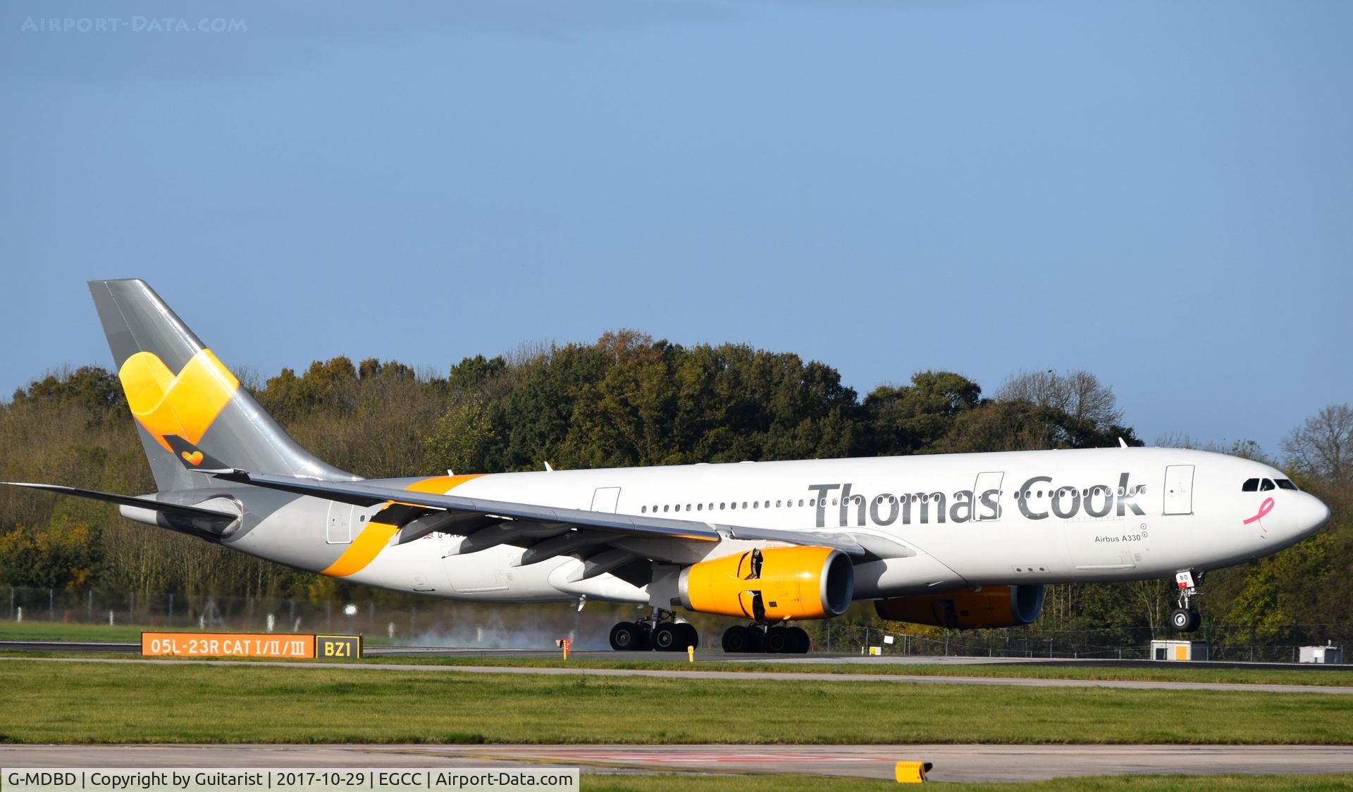 G-MDBD, 1999 Airbus A330-243 C/N 266, At Manchester
