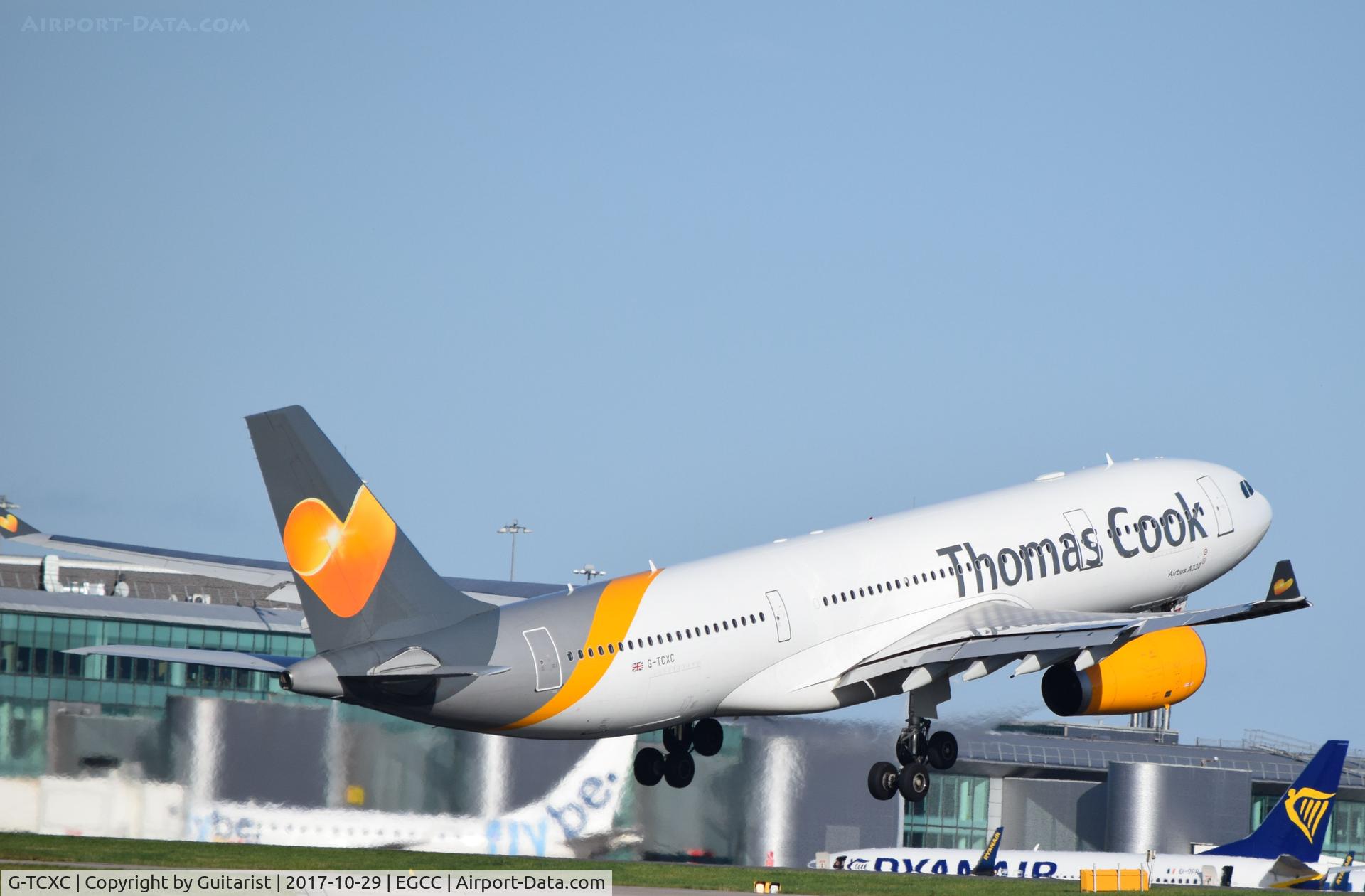 G-TCXC, 2008 Airbus A330-243 C/N 0967, At Manchester