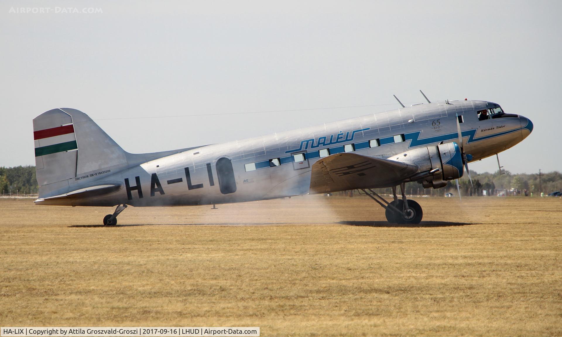 HA-LIX, 1949 Lisunov Li-2T Cab C/N 18433209, Szeged Airport, Hungary - Air Show 2017
