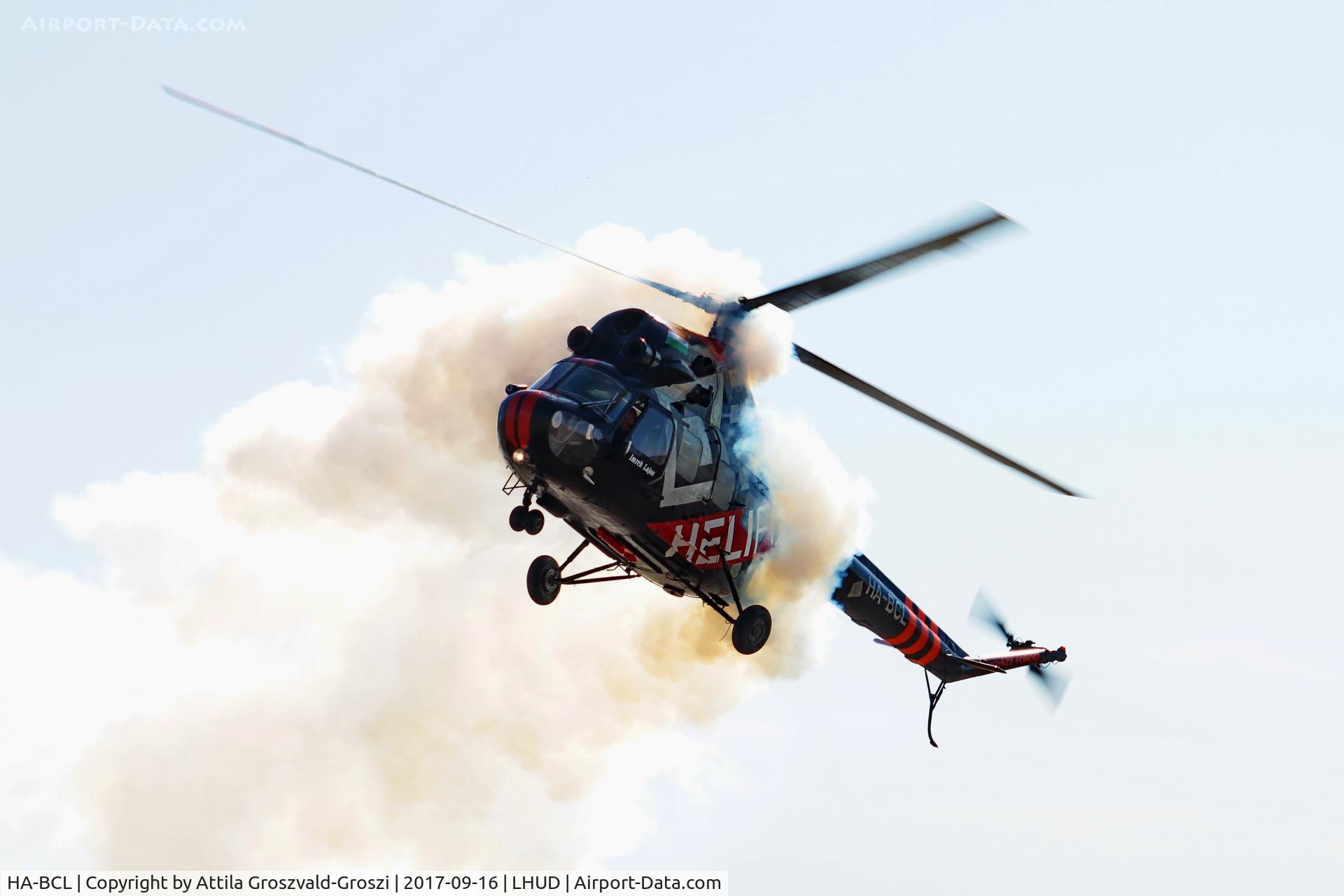HA-BCL, 1974 Mil (PZL-Swidnik) Mi-2 C/N 563820114, Szeged Airport, Hungary - Air Show 2017