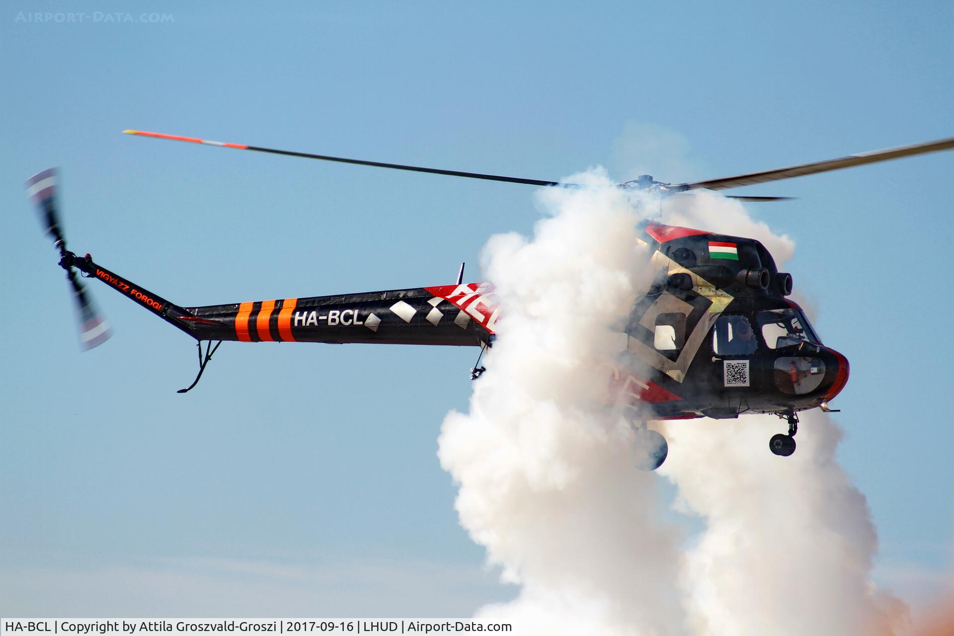HA-BCL, 1974 Mil (PZL-Swidnik) Mi-2 C/N 563820114, Szeged Airport, Hungary - Air Show 2017