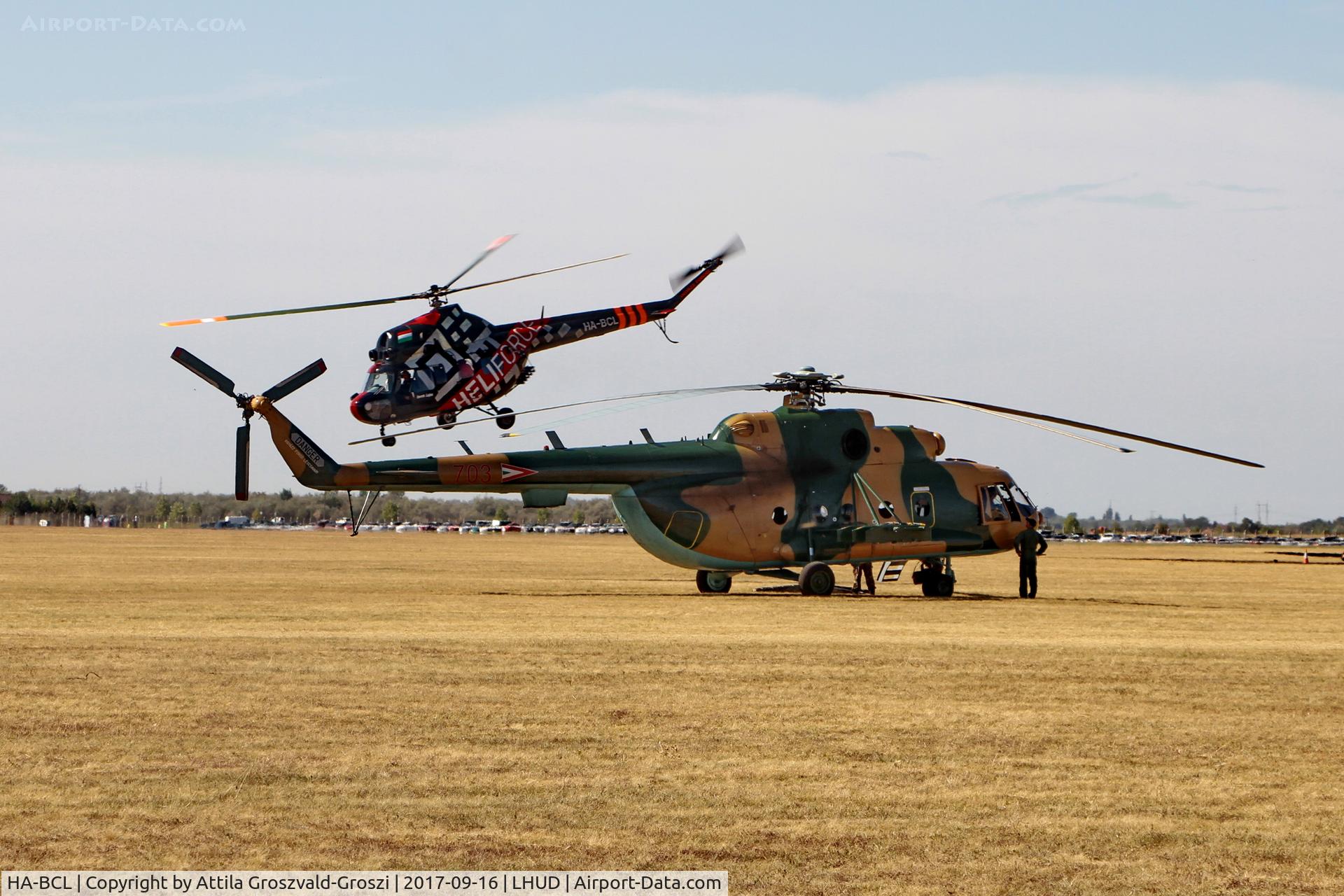HA-BCL, 1974 Mil (PZL-Swidnik) Mi-2 C/N 563820114, Szeged Airport, Hungary - Air Show 2017