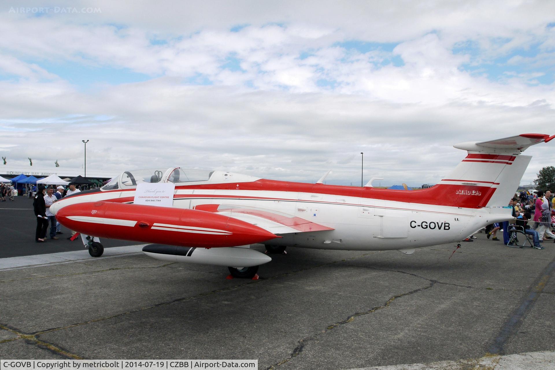C-GOVB, 1973 Aero L-29 Delfin C/N 892813, L-29 Delfin,Boundary Bay Airshow 2014