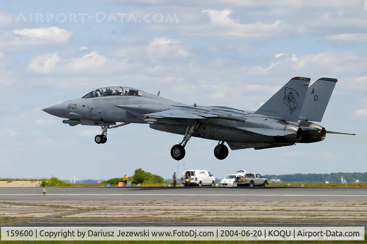 159600, Grumman F-14D Tomcat C/N DR-5, F-14A Tomcat 159600 AD-160 from VF-101 