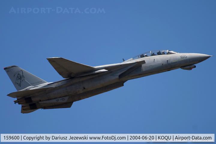 159600, Grumman F-14D Tomcat C/N DR-5, F-14A Tomcat 159600 AD-160 from VF-101 