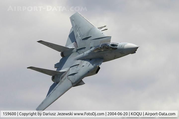 159600, Grumman F-14D Tomcat C/N DR-5, F-14A Tomcat 159600 AD-160 from VF-101 