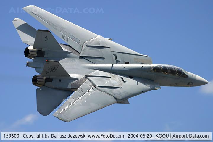 159600, Grumman F-14D Tomcat C/N DR-5, F-14A Tomcat 159600 AD-160 from VF-101 