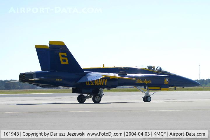 161948, McDonnell Douglas F/A-18A Hornet C/N 0157, F/A-18A Hornet 161948 C/N 0157 from Blue Angels Demo Team  NAS Pensacola, FL