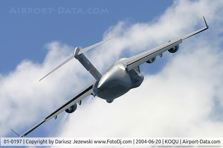 01-0197, 2001 Boeing C-17A Globemaster III C/N F-104, C-17A Globemaster 01-0197  from  437th AW Charleston AFB, SC