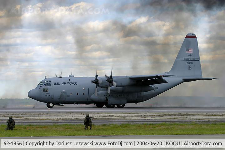 62-1856, 1962 Lockheed C-130E Hercules C/N 382-3820, C-130E Hercules 62-1856  from 143rd AS 143rd AS Quonset Point ANGS, RI