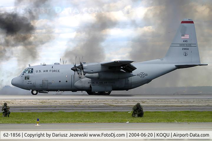 62-1856, 1962 Lockheed C-130E Hercules C/N 382-3820, C-130E Hercules 62-1856  from 143rd AS 143rd AS Quonset Point ANGS, RI