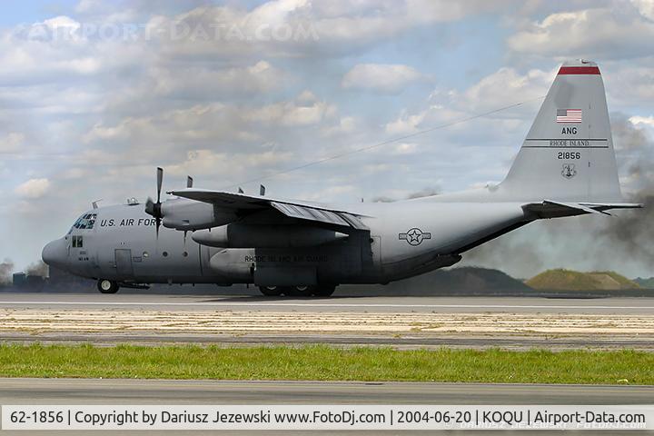 62-1856, 1962 Lockheed C-130E Hercules C/N 382-3820, C-130E Hercules 62-1856  from 143rd AS 143rd AS Quonset Point ANGS, RI