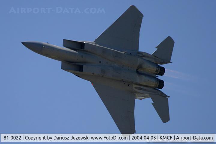 81-0022, 1981 McDonnell Douglas F-15C Eagle C/N 0738/C205, F-15C Eagle 81-0022 FF from 71st FS 