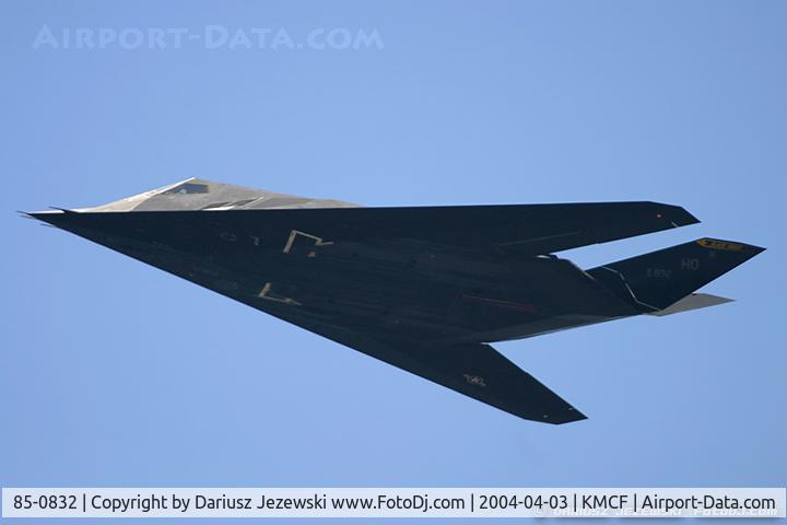 85-0832, 1985 Lockheed F-117A Nighthawk C/N A.4054, F-117A Nighthawk 85-0832 HO from 8th FS 