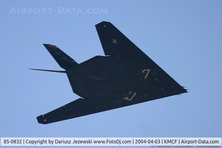 85-0832, 1985 Lockheed F-117A Nighthawk C/N A.4054, F-117A Nighthawk 85-0832 HO from 8th FS 