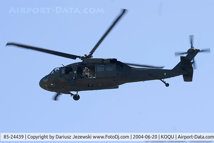 85-24439, 1985 Sikorsky UH-60A Black Hawk C/N 70.0921, UH-60A Blackhawk 85-24439 from 1/126th AVN Quonset Point ANGS, RI