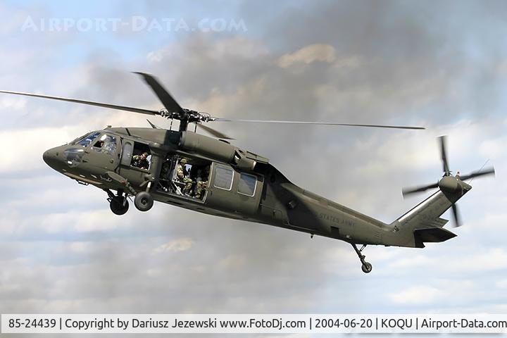 85-24439, 1985 Sikorsky UH-60A Black Hawk C/N 70.0921, UH-60A Blackhawk 85-24439 from 1/126th AVN Quonset Point ANGS, RI