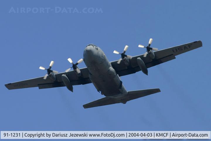 91-1231, 1992 Lockheed C-130H Hercules C/N 382-5278, C-130H Hercules 91-1231  from 165th AS 123rd AW Louisville IAP, KY