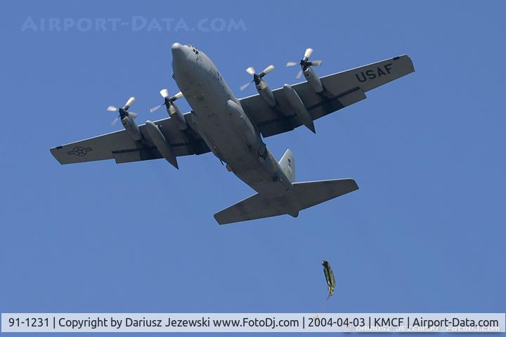 91-1231, 1992 Lockheed C-130H Hercules C/N 382-5278, C-130H Hercules 91-1231  from 165th AS 123rd AW Louisville IAP, KY