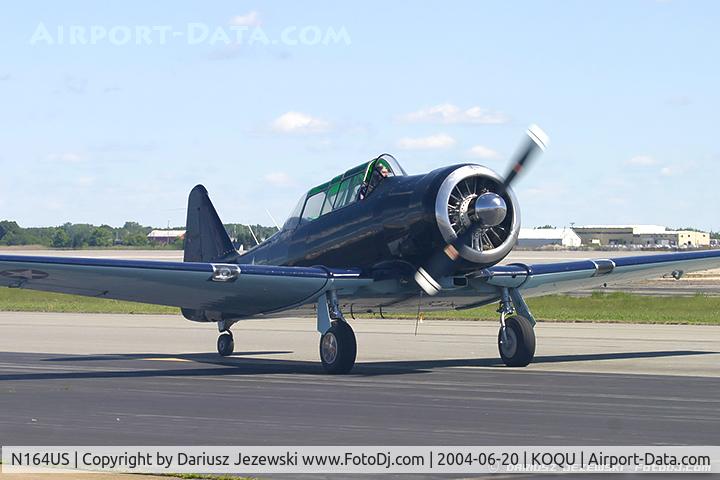 N164US, 1944 North American AT-6F C/N 44-81687-A, North American AT-6F Texan  C/N 44-81687-A, N164US