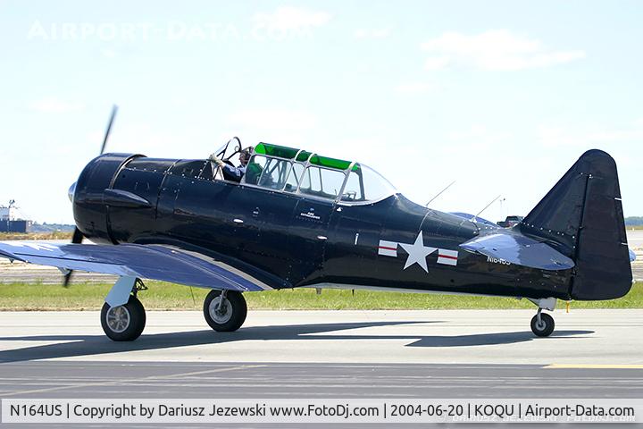 N164US, 1944 North American AT-6F C/N 44-81687-A, North American AT-6F Texan  C/N 44-81687-A, N164US