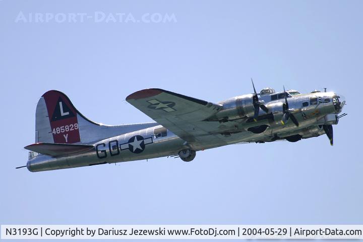 N3193G, 1944 Boeing B-17G Flying Fortress C/N 77255, Boeing B-17G Flying Fortress 
