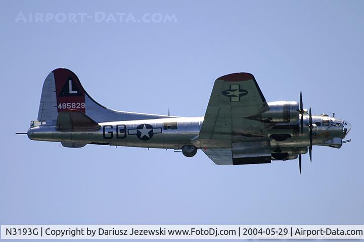 N3193G, 1944 Boeing B-17G Flying Fortress C/N 77255, Boeing B-17G Flying Fortress 
