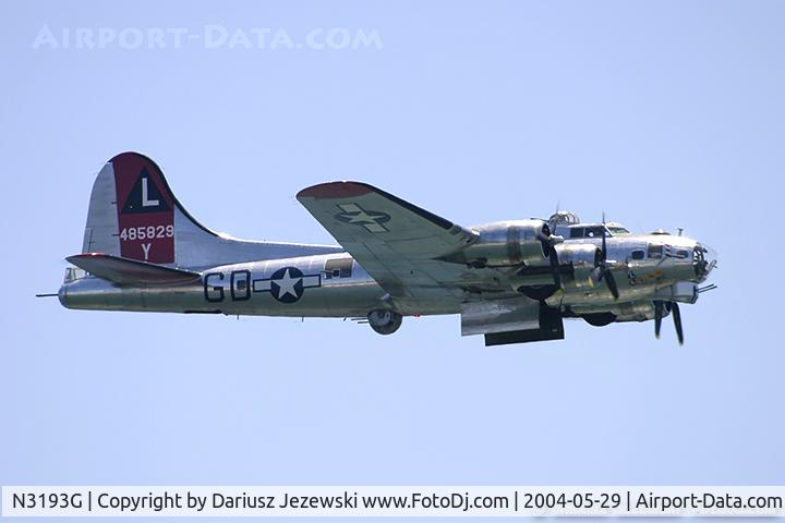 N3193G, 1944 Boeing B-17G Flying Fortress C/N 77255, Boeing B-17G Flying Fortress 