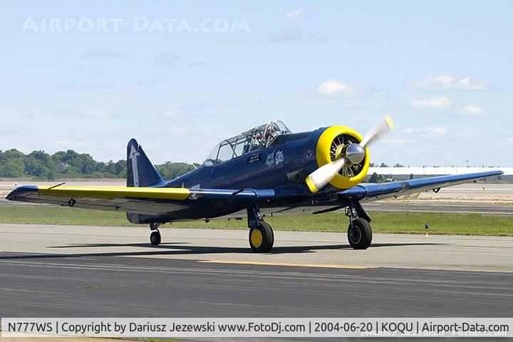 N777WS, North American SNJ-5 Texan C/N 85053, North American SNJ-5 Texan 
