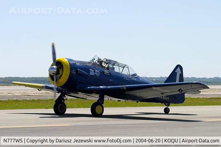 N777WS, North American SNJ-5 Texan C/N 85053, North American SNJ-5 Texan 