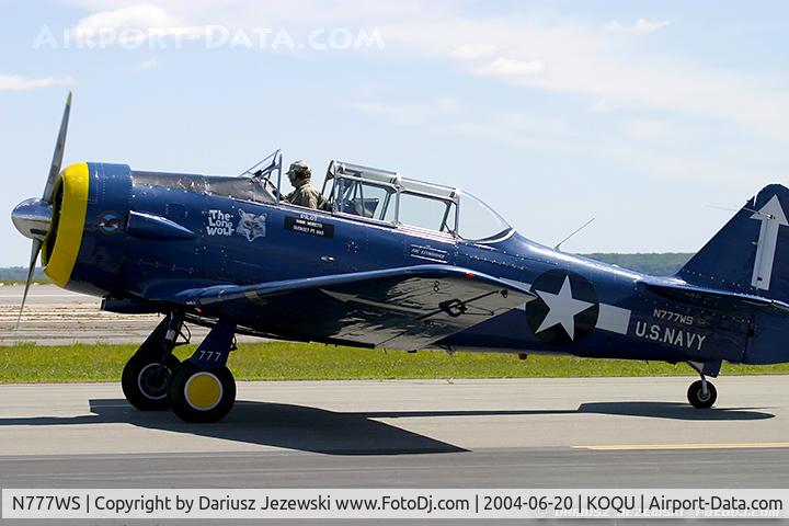 N777WS, North American SNJ-5 Texan C/N 85053, North American SNJ-5 Texan 