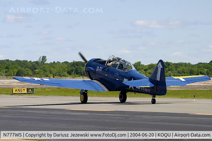 N777WS, North American SNJ-5 Texan C/N 85053, North American SNJ-5 Texan 