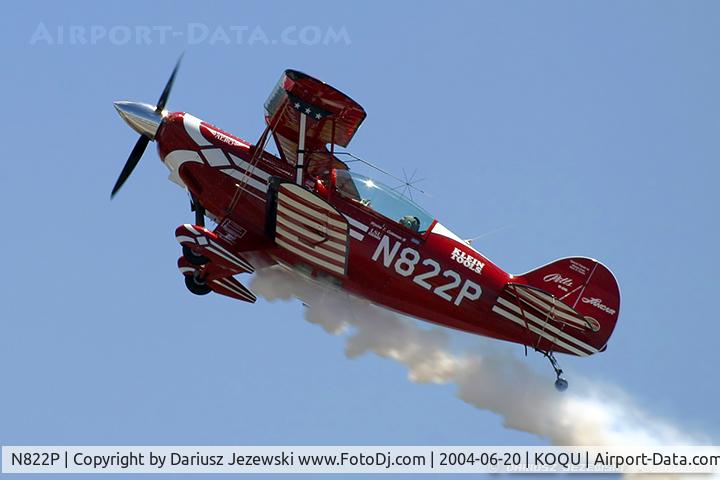 N822P, 1997 Aviat Pitts S-2B Special C/N 5341, Aviat Pitts S-2B Special  C/N 5341, N822P
