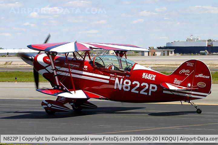 N822P, 1997 Aviat Pitts S-2B Special C/N 5341, Aviat Pitts S-2B Special  C/N 5341, N822P