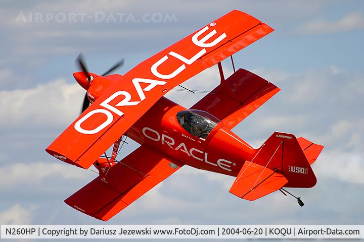 N260HP, 2010 Aviat Pitts S-1S C/N 0001, Aviat Pitts S-1S  C/N 0001 (N260HP), N260HP