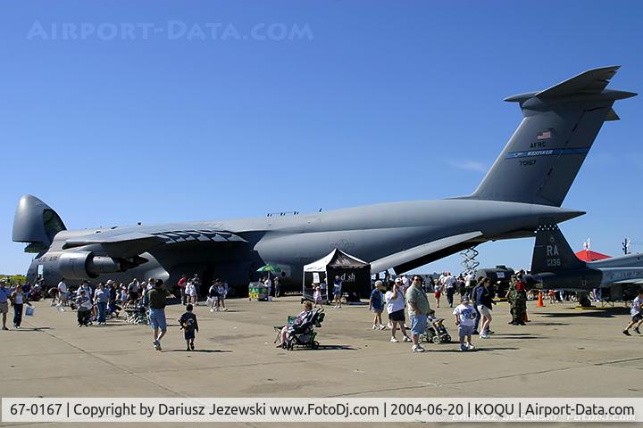 67-0167, 1967 Lockheed C-5A Galaxy C/N 500-0006, C-5A Galaxy 67-0167  from 337th AS 439th AW Westover ARB, MA