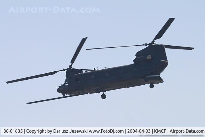 86-01635, 1986 Boeing MH-47D Chinook C/N M.3140, MH-47D Chinook 86-01635  from 2-160th SOAR 