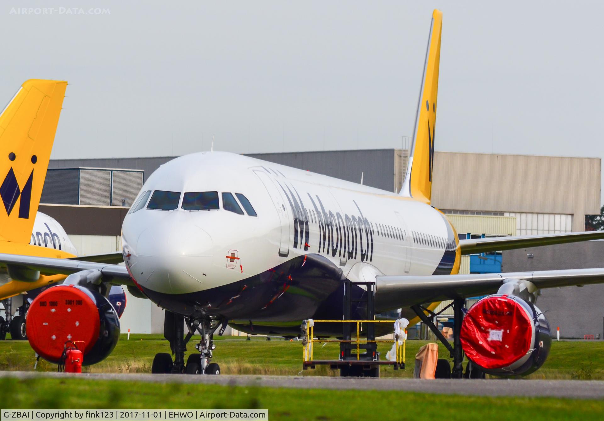G-ZBAI, 2005 Airbus A321-231 C/N 2553, Monarch A321