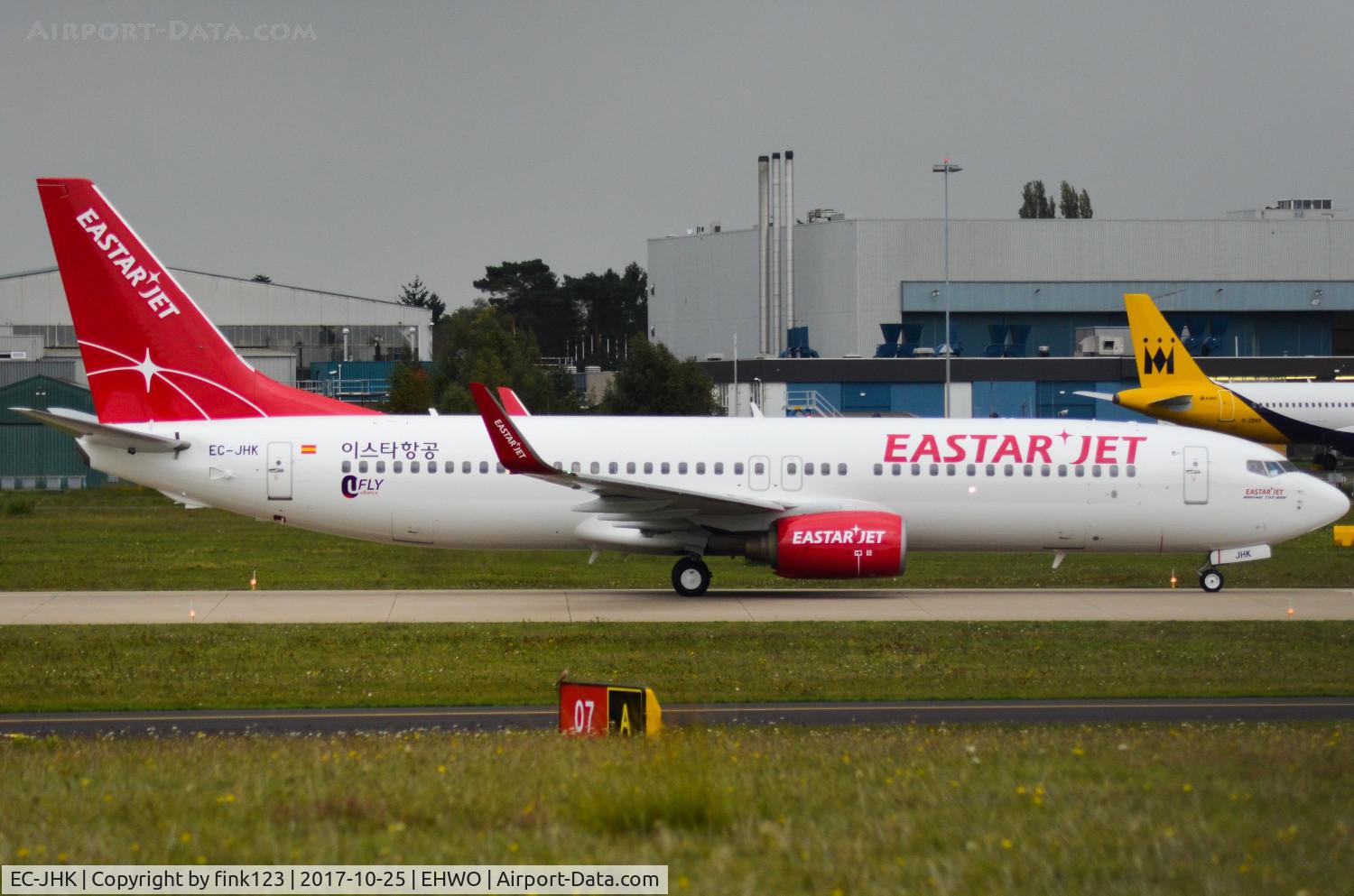 EC-JHK, 2005 Boeing 737-85P C/N 33975, EASTAR JET